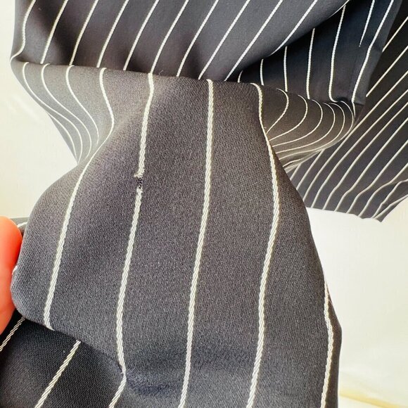 Babaton Modesto pants, black white striped, Size 2 - Picture 9 of 11